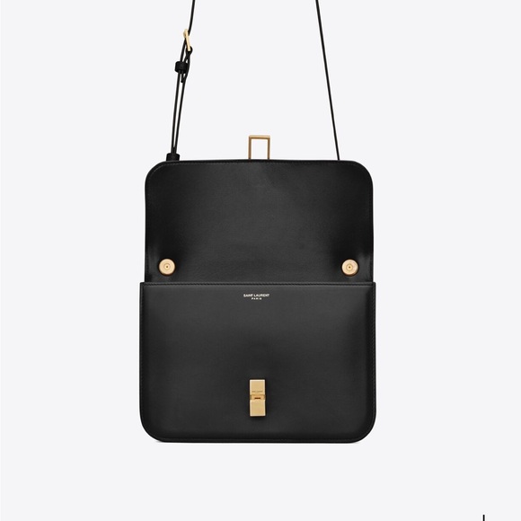 Yves Saint Laurent LE CARRÉ SATCHEL SAINT LAURENT LEATHER with dust bag - Picture 2 of 11